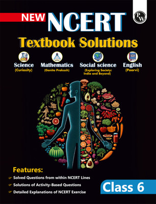 Pw Class 6 Ncert Textbook Solutions for 2025 Exams | Eng, Sst, Maths,(English, Hardcover, unknown)