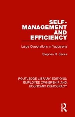 Self-Management and Efficiency(English, Paperback, Sacks Stephen R.)