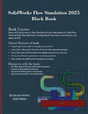 SolidWorks Flow Simulation 2025 Black Book(English, Paperback, Verma Gaurav)