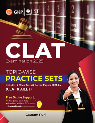Clat 2025 Topic-Wise Practice Sets(English, Paperback, Ramesh Meenakshi)