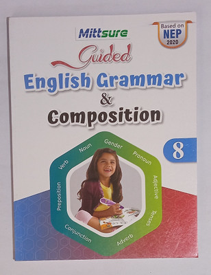 Mittsure guided English grammar and composition class 8(Paperback, Seema Vashishth)