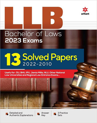 (Old Edition) LLB Entrance Exam Solved E English, Paperback, Arihant Experts(English, Paperback, Arihant Experts)