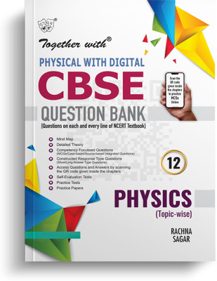 Together with CBSE Question Bank Class 12 Physics Physical With Digital Exam 2025-26(Paperback, Rachna Sagar)