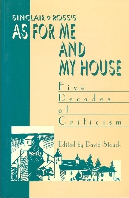 Sinclair Ross's "As for Me and My House"(English, Paperback, unknown)
