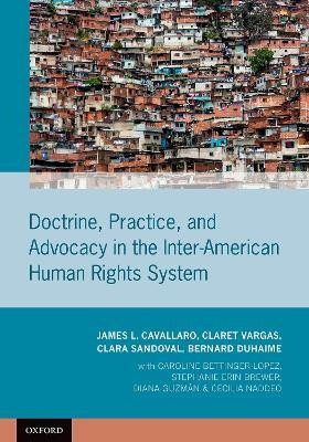 Doctrine, Practice, and Advocacy in the Inter-American Human Rights System(English, Hardcover, Cavallaro James L.)