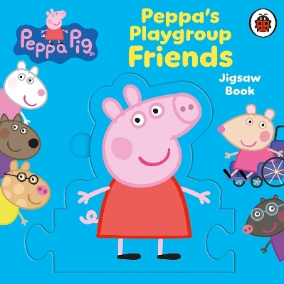 Peppa Pig: Peppa's Playgroup Friends Jigsaw Book(English, Board book, Peppa Pig)