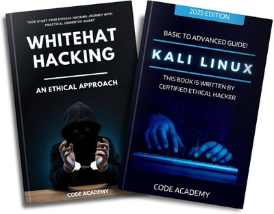 Whitehat Hacking with Kali Linux Book Bundle in Hinglish - With Free Ethical Hacking Course (Set of 2 Books)(Paperback, J. James)