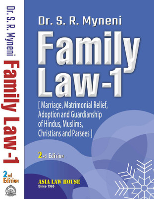Family Law-I by Dr. S.R. Myneni (2nd Edition 2026)(Paperback, Dr. S.R. Myneni)