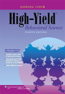 High-Yield Behavioral Science(English, Paperback, Fadem Barbara)