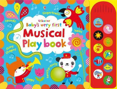 Baby's Very First touchy-feely Musical Playbook(English, Board book, Watt Fiona)