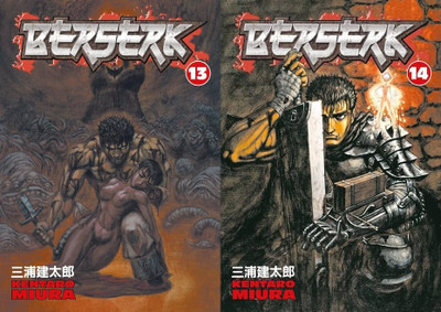 Berserk Vol. 13 + Berserk Vol. 14(Paperback, Kentaro Miura)