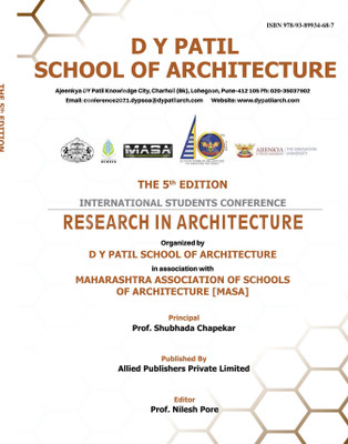 5th Edition of International Students Conference—
Research in Architecture(Hardcover, Dr. Nilesh Pore)