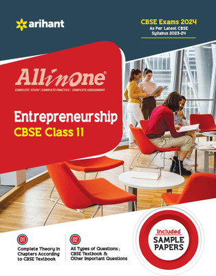 Arihant All In One Class 11th Entrepreneurship for CBSE Exam�2024 Fifth Edition(Paperback, Shruti Manglik)