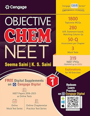 Objective Chem NEET: Part 1(Paperback, Seema Saini, k.s Saini)