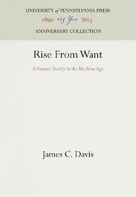 Rise from Want(English, Electronic book text, Davis James C.)