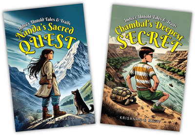 Nanda's Sacred Quest+Chambal's Deepest Secret (combo set of 2 books)(Paperback, Krishnan, Rajiv)