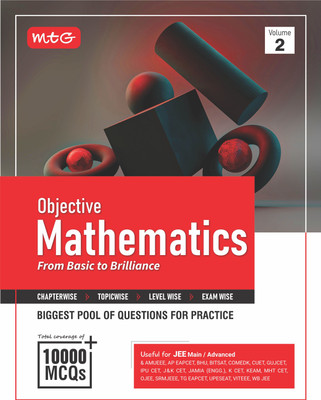 MTG Objective Mathematics Volume-2 For JEE Main & Advanced and Other Engineering Entrances Exam | 10000+ Exercise MCQs & PYQs For Practice | Based on Latest Edition 2025-26(Paperback, MTG Editorial Board)