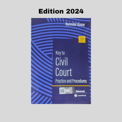 Key to Civil Court Practice and Procedure by Narender Kumar 5th edition 2024(Paperback, Narender Kumar)