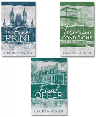 The Fine Print + Terms And Conditions + The Final Offer (Dreamland Billionaires Series Set Of 3 Books) Paperback (English) By Lauren Asher (Paperback, Lauren Asher) (Paperback, Lauren Asher)(Paperback, Lauren Asher) The Fine Print + Terms And Conditions + The Final Offer (Dreamland Billionaires Series Set Of 3 Books) Paperback (English) By Lauren Asher (Paperback, Lauren Asher) (Paperback, Lauren Asher)(Paperback, Lauren Asher)