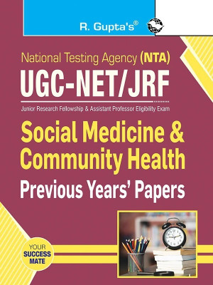 NTA-UGC-NET/JRF: Social Medicine & Community Health (Paper-II) Previous Years' Paper (Solved)(English, Paperback, RPH Editorial Board)