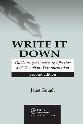 Write It Down(English, Paperback, Gough Janet)