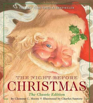 The Night Before Christmas Oversized Padded Board Book(English, Board book, Moore Clement)