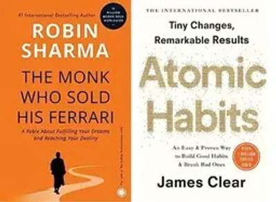 The Monk Who Sold His Ferrari + Atomic Habits (2 Book Combo)(Paperback, JMD BOOKS)