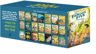 Famous Five 21 copy box set INDIA(English, Paperback, Blyton Enid)