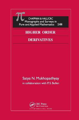 Higher Order Derivatives(English, Paperback, Mukhopadhyay Satya)
