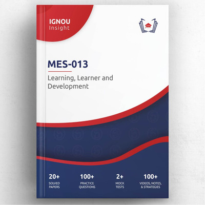 MES-013: Learning, Learner and Development (IGNOU Study Book) (Sonal Jakhar)(English, Hardcover, Gyaniversity Publication)