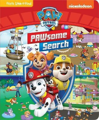 Paw Patrol Pawsome Search First Look & Find Midi(English, Hardcover, Kids P I)