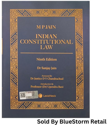 M. P. Jain's Indian Constitutional Law | 9th Edition 2025 | LexisNexis(Paperback, Dr. Sanjay Jain)