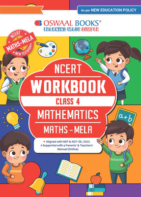 Oswaal NCERT Workbook Class-4 Mathematics (Maths-Mela)(Paperback, Oswaal Editorial Board)