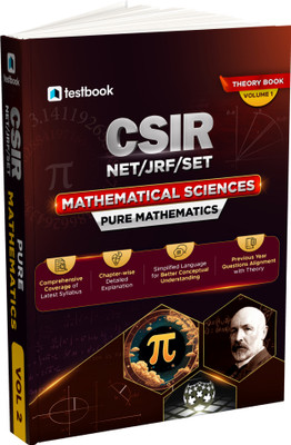 CSIR NET Mathematical Sciences Pure Mathematics Theory Book | Best Mathematical Science Theory Book for CSIR UGC NET, GATE, DBT, ICMR Exams(Paperback, Testbook)