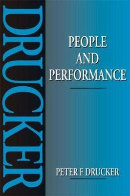 People and Performance(English, Paperback, Drucker Peter)