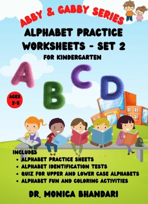 Alphabet Practice Worksheets Set-2 for Kindergarten(Paperback, Dr. Monica Bhandari)