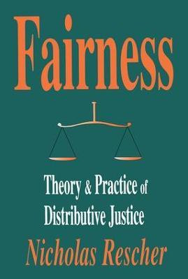Fairness(English, Hardcover, Rescher Nicholas)