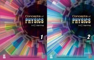 Concepts of Physics  - by HC Verma, Vol1 and Vol2 combo set with 2 Disc(Paperback, HC Verma)