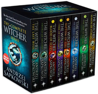 The Complete Witcher Series (8 Books Collection Box Set)(Paperback, Andrzej Sapkowski)