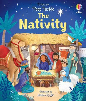 Peep Inside the Nativity(English, Board book, Milbourne Anna)