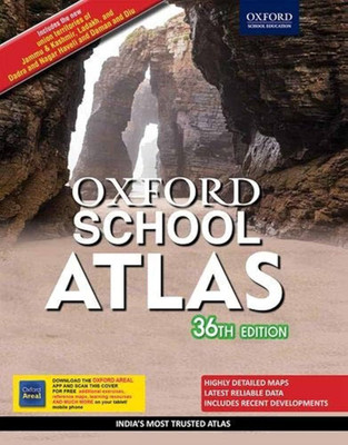 Oxford School Atlas – 36th Edition | Included Highly Detailed Maps and Recent Geopolitical Developments(Paperback, Unknown)