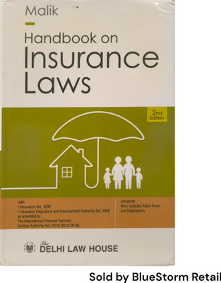 Handbook On Insurance Laws | The Delhi House(Hardcover, Malik)