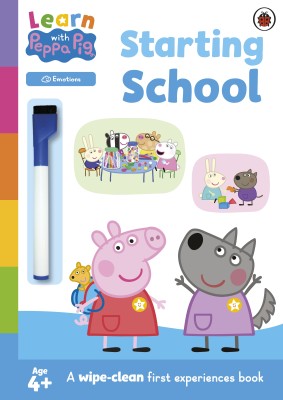 Learn with Peppa: Starting School wipe-clean activity book(English, Paperback, Peppa Pig)