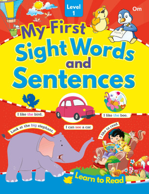 My First Sight Words and Sentences Level 1(English, Paperback, Om Books Editorial Team)