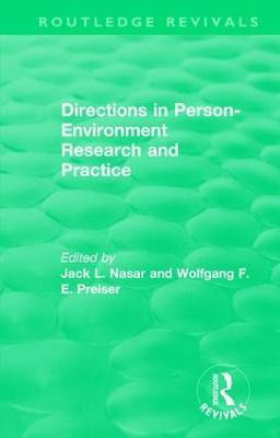 Directions in Person-Environment Research and Practice (Routledge Revivals)(English, Paperback, unknown)