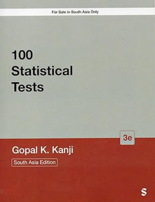 100 Statistical Tests(English, Paperback, Kanji Gopal K)