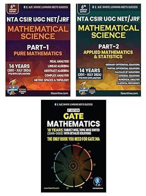CSIR NET Mathematical Science Mathematics and GATE Mathematics Books(Paperback, IFAS Publications)
