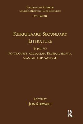 Volume 18, Tome VI: Kierkegaard Secondary Literature(English, Paperback, unknown)