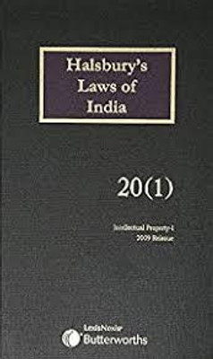 Halsbury's Laws of India-Intellectual
Property – I; Vol 20(1)(Paperback, HLI)