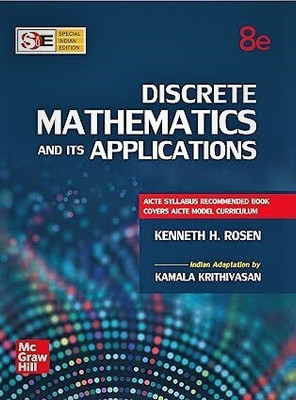 Discrete Mathematics and Its Applications (SIE)| 8th Edition(USED-GOOD)  - Discrete Mathematics and Its Applications by KENNETH H. ROSEN(Paperback, KENNETH H. ROSEN)